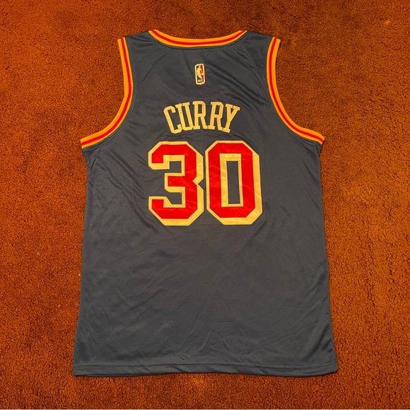Steph Curry Golden State Warriors Blue Jersey - Picture 6 of 6